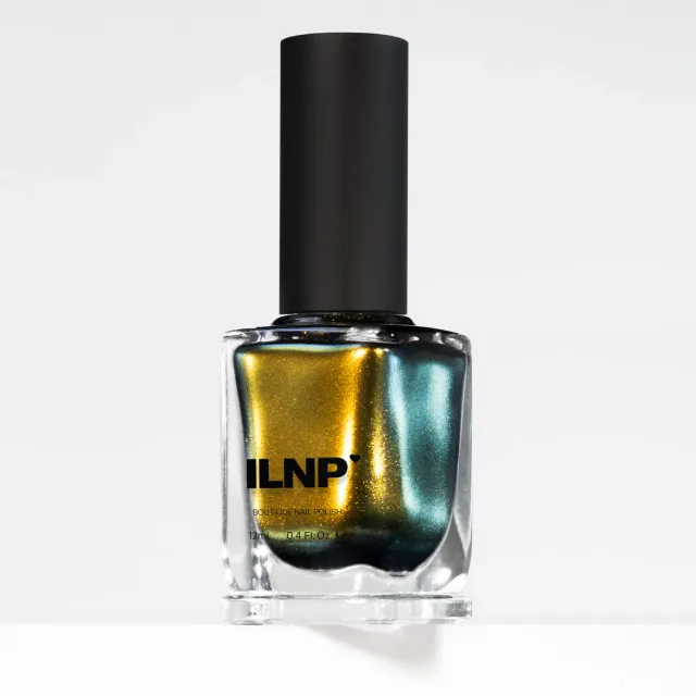 ILNP Ultra Chrome Bishop nagellack guld-oliv
