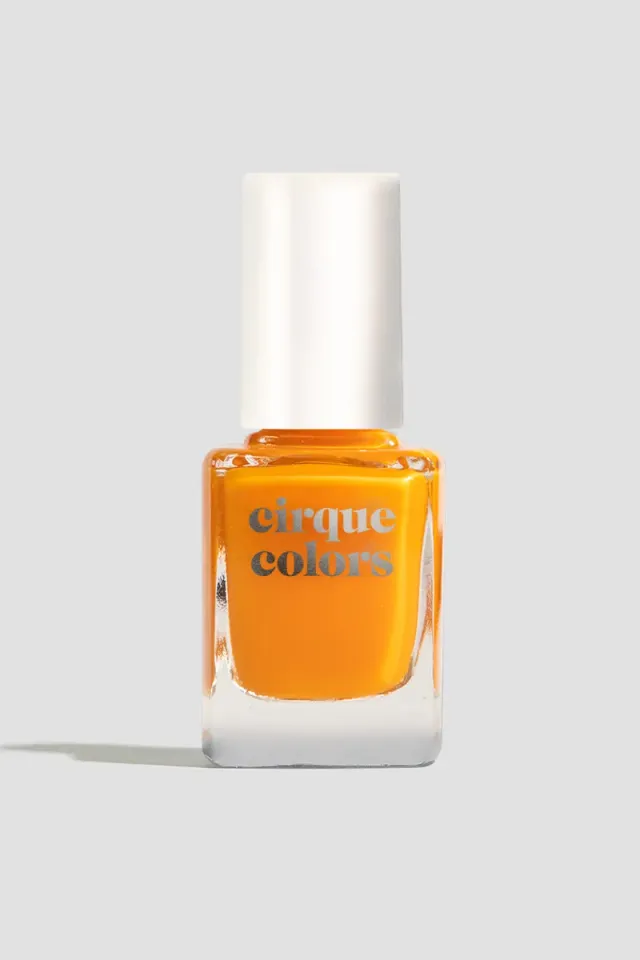 Cirque Colors Saffron Jelly nagellack transparent orange