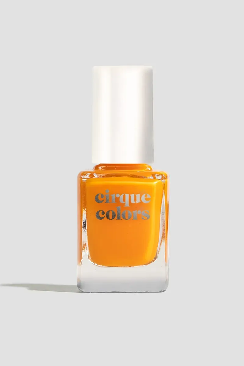 Cirque Colors Saffron Jelly nagellack transparent orange
