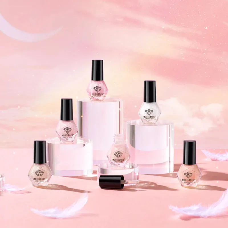 Modelones Meteor Swarm nagellack 6-pack rosa kräm