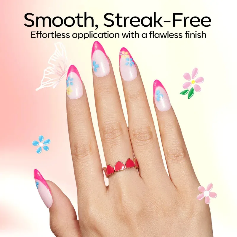 Modelones Demure Bloom gellack kit rosa med minilampa