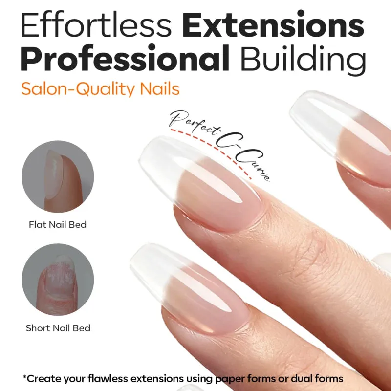 Modelones Nail Extension Gel builder 2oz clear