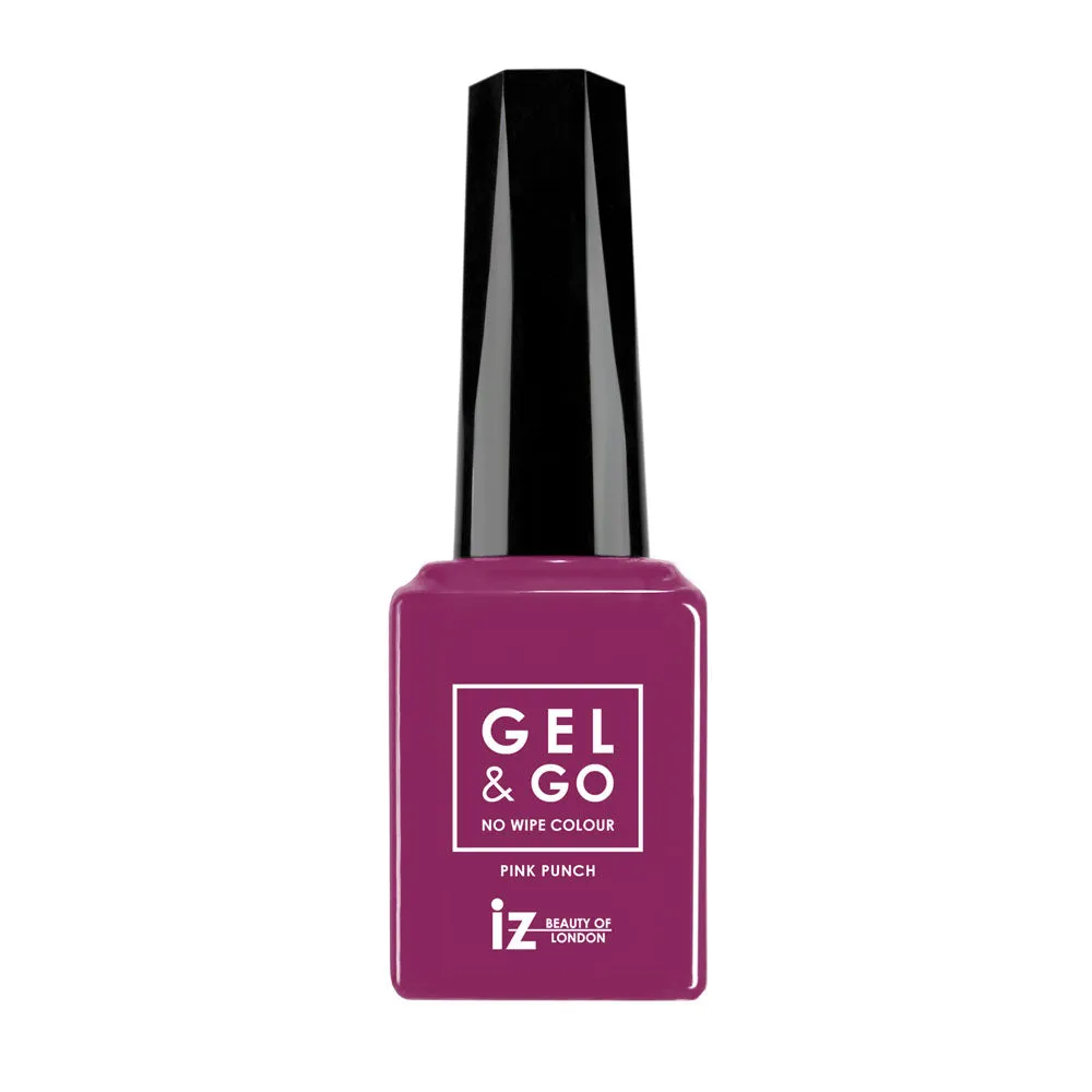 Iz Beauty GEL&GO Pink Punch GG1046 gellack 12ml magenta