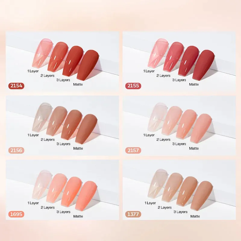 modelones Jelly Sweetie gellack 6-pack jelly nude rosa