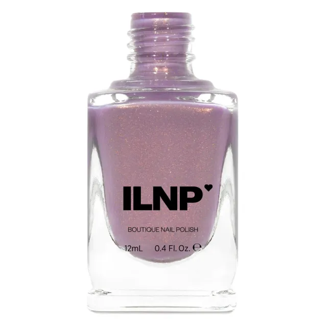 ILNP Lilac Bridges nagellack lila guldshimmer
