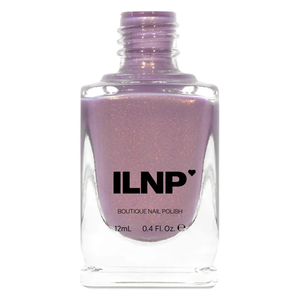 ILNP Lilac Bridges nagellack lila guldshimmer