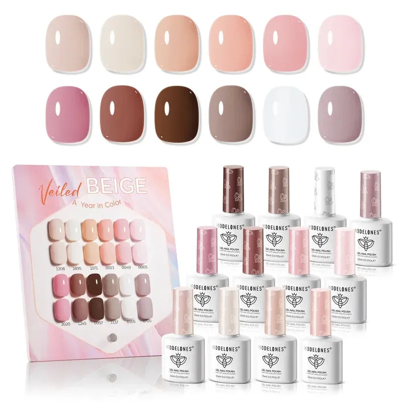 Modelones March of Love gellack 12-pack rosa HEMA-fri