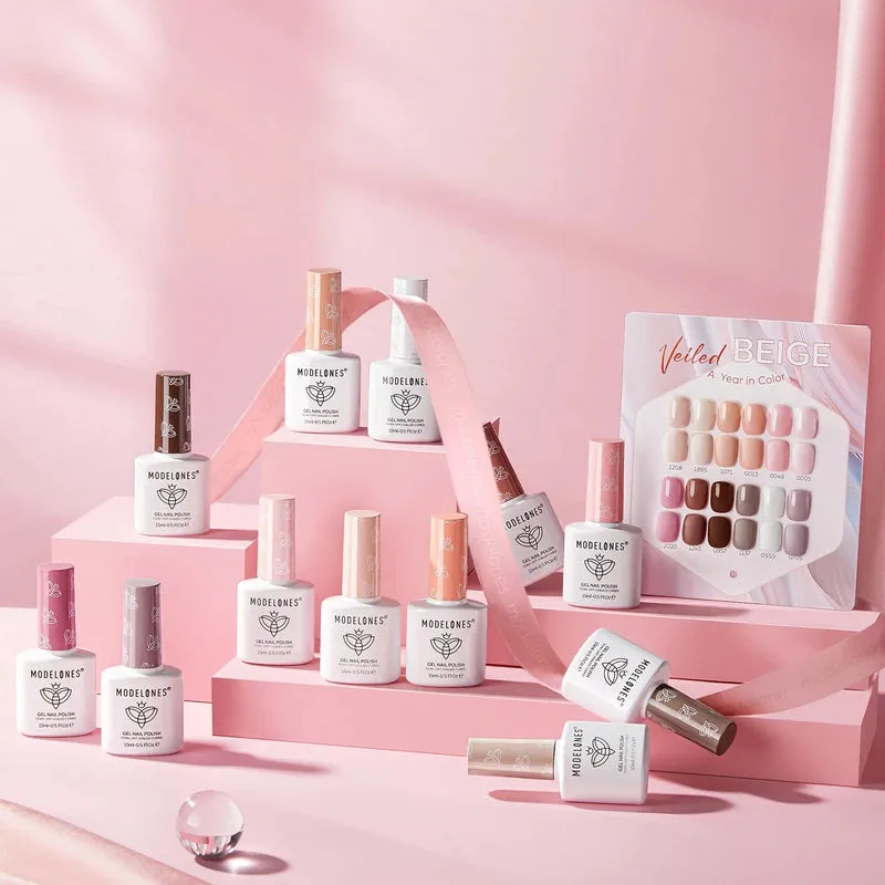 Modelones March of Love gellack 12-pack rosa HEMA-fri