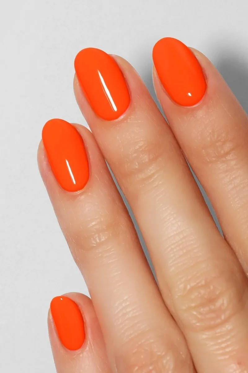 Cirque Colors Superfreak nagellack neonorange kräm
