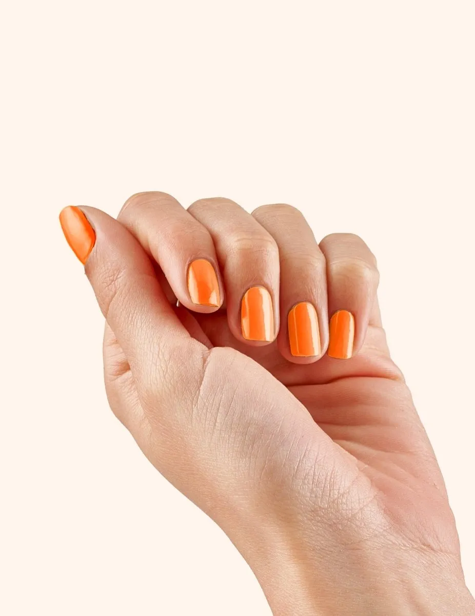 Le Mini Macaron Le Sweet nagellack Mango orange snabbtorkande