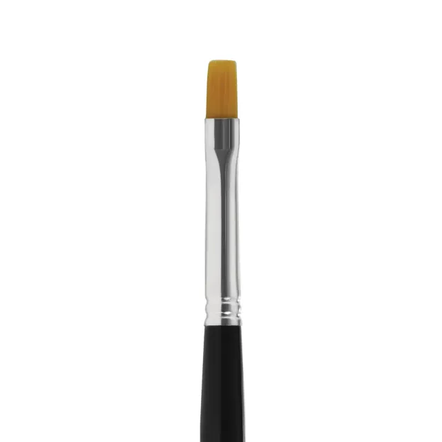 Iz Beauty Flat Gel Brush 4 gelpensel platt taklon