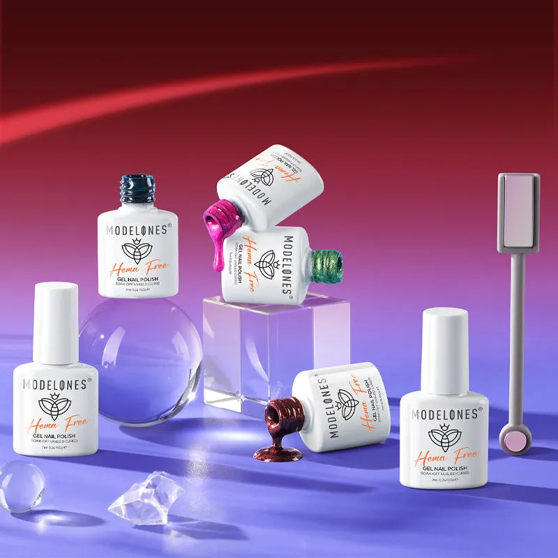 Modelones Salt Starfall gellack 6-pack cat-eye
