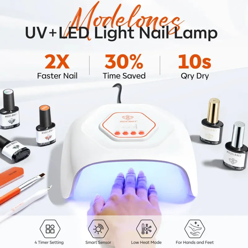 Modelones 20W Quick Dry Nail Lamp nagellampa UV LED