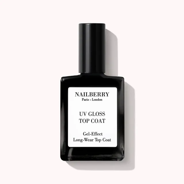 Nailberry UV Gloss Top Coat överläck 14 ml geleffekt