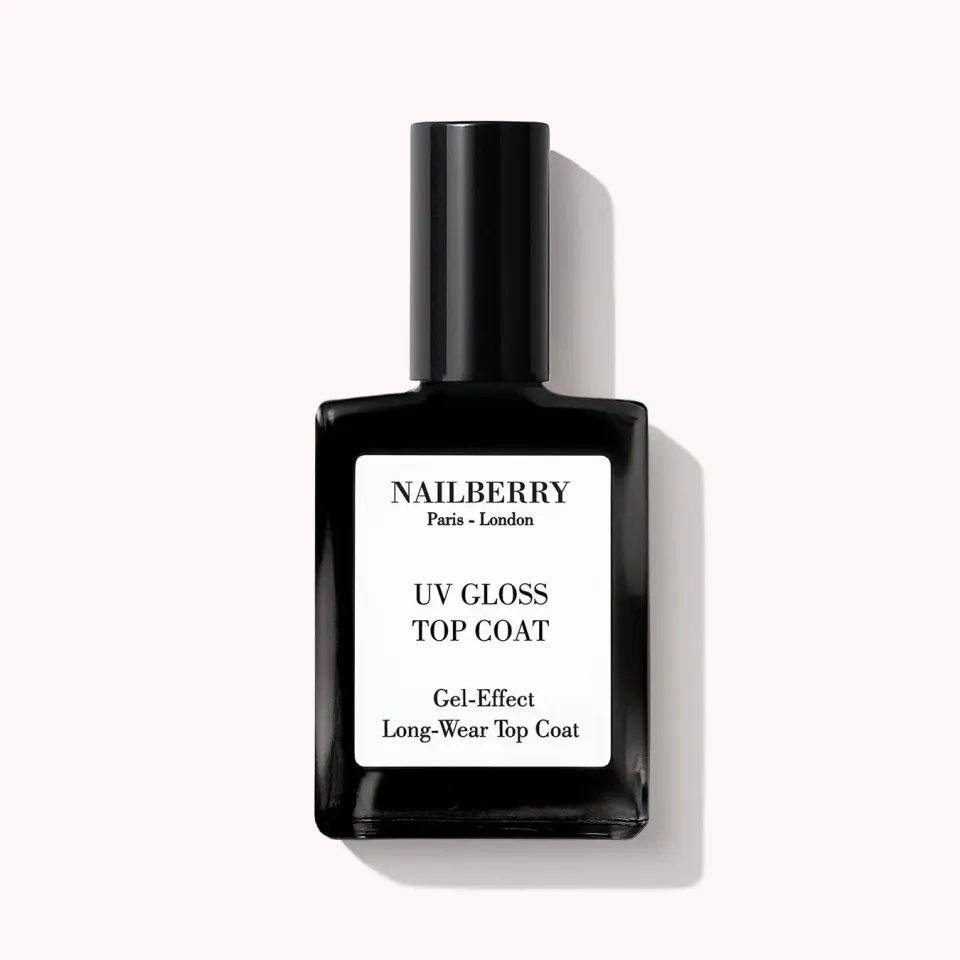 Nailberry UV Gloss Top Coat överläck 14 ml geleffekt