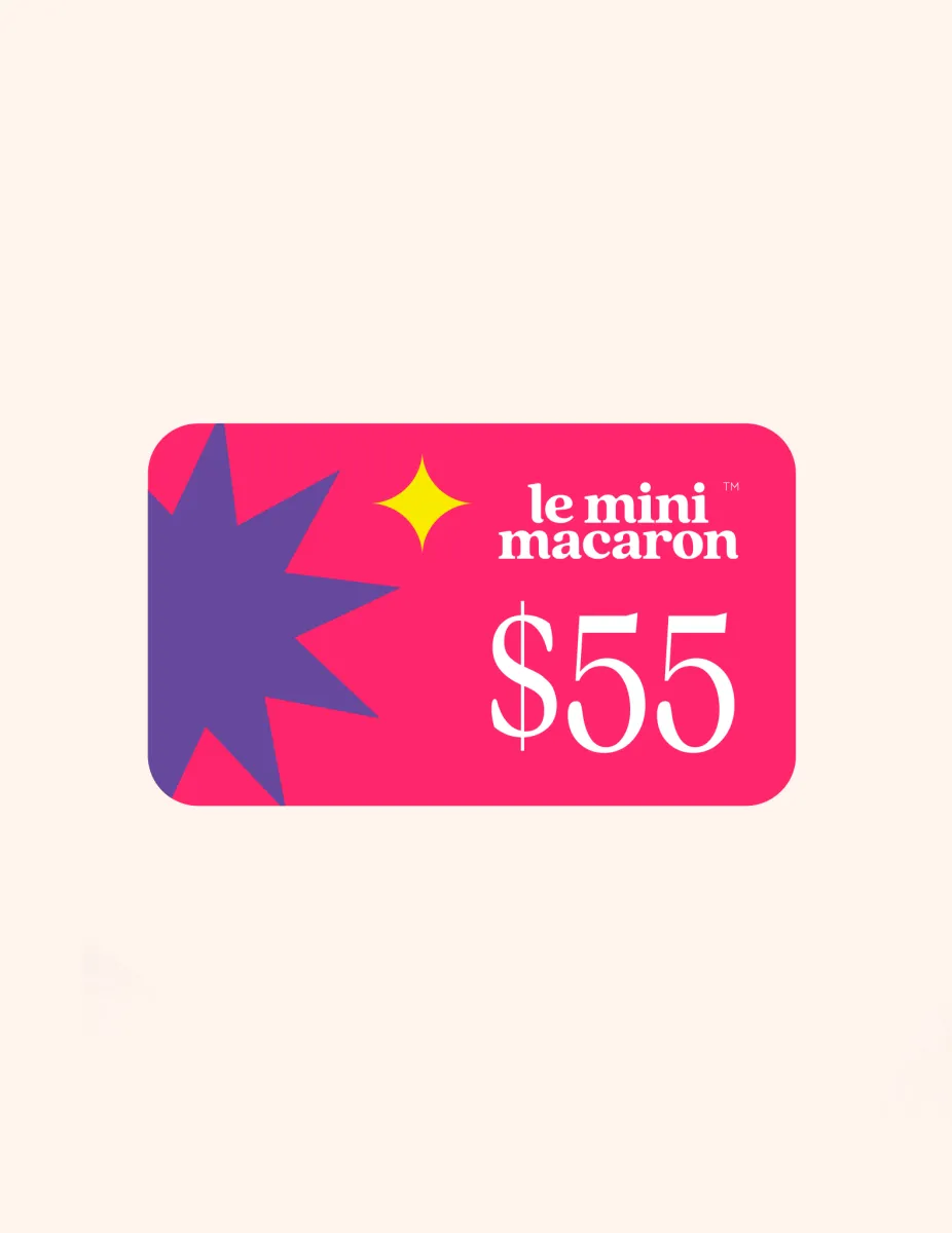 Le Mini Macaron presentkort naglar digitalt