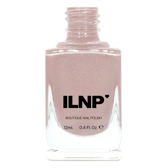 ILNP Nine to Five CEO nagellack nude rosa holo