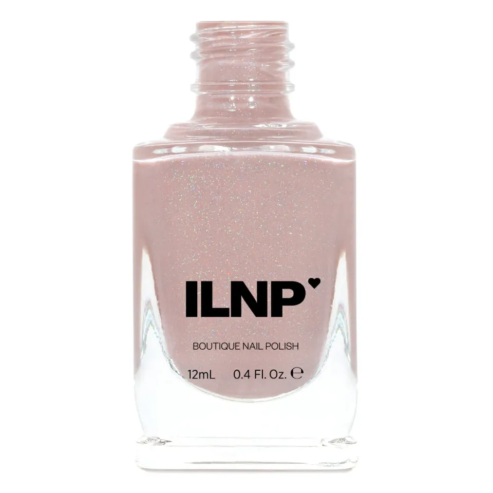 ILNP Nine to Five CEO nagellack nude rosa holo