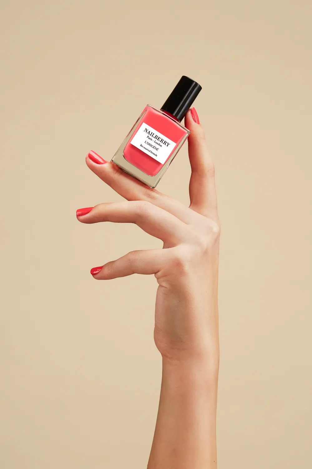 Nailberry Bubble Gum nagellack 14 ml korallrosa opak