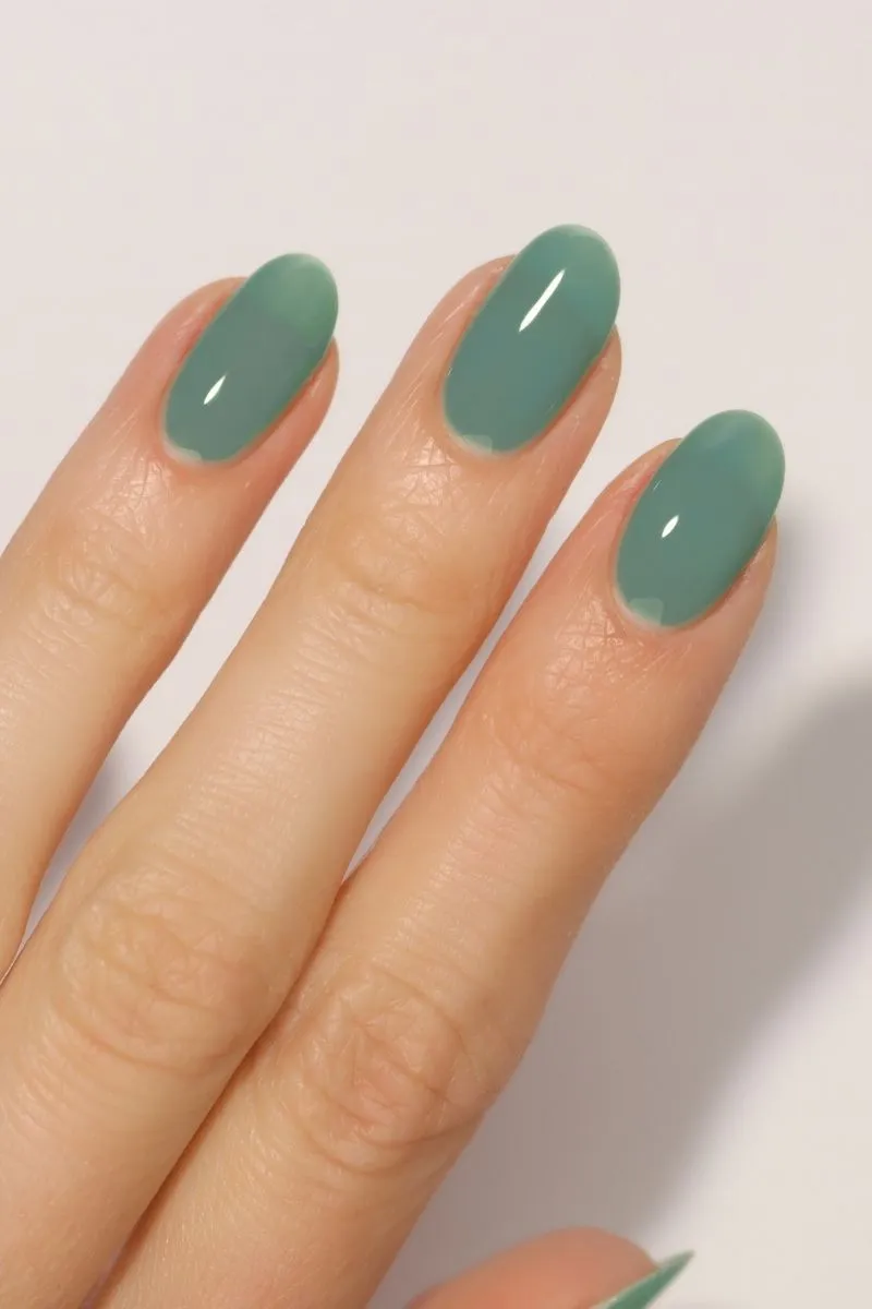 Cirque Colors Sage nagellack crelly salviagrön