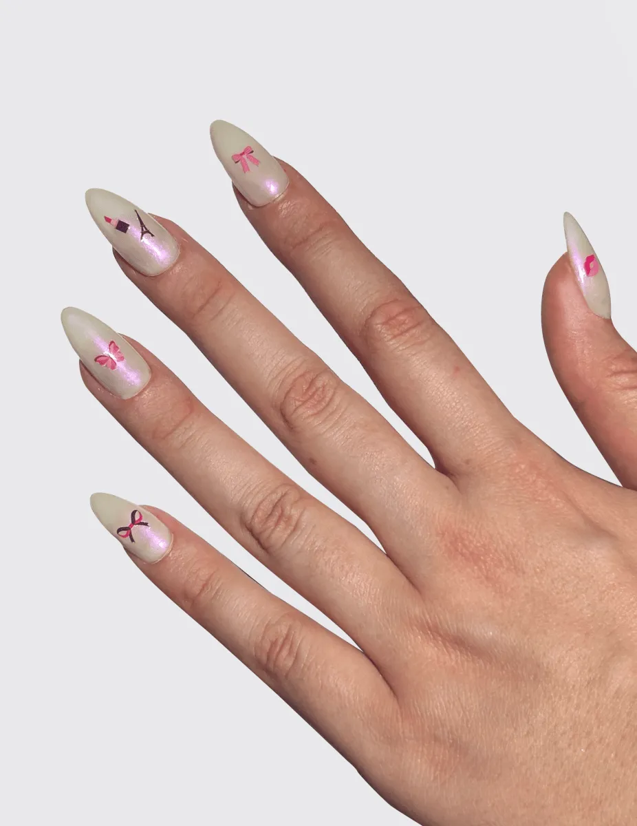 Le Mini Macaron Baby Doll nagelstickers mini chic