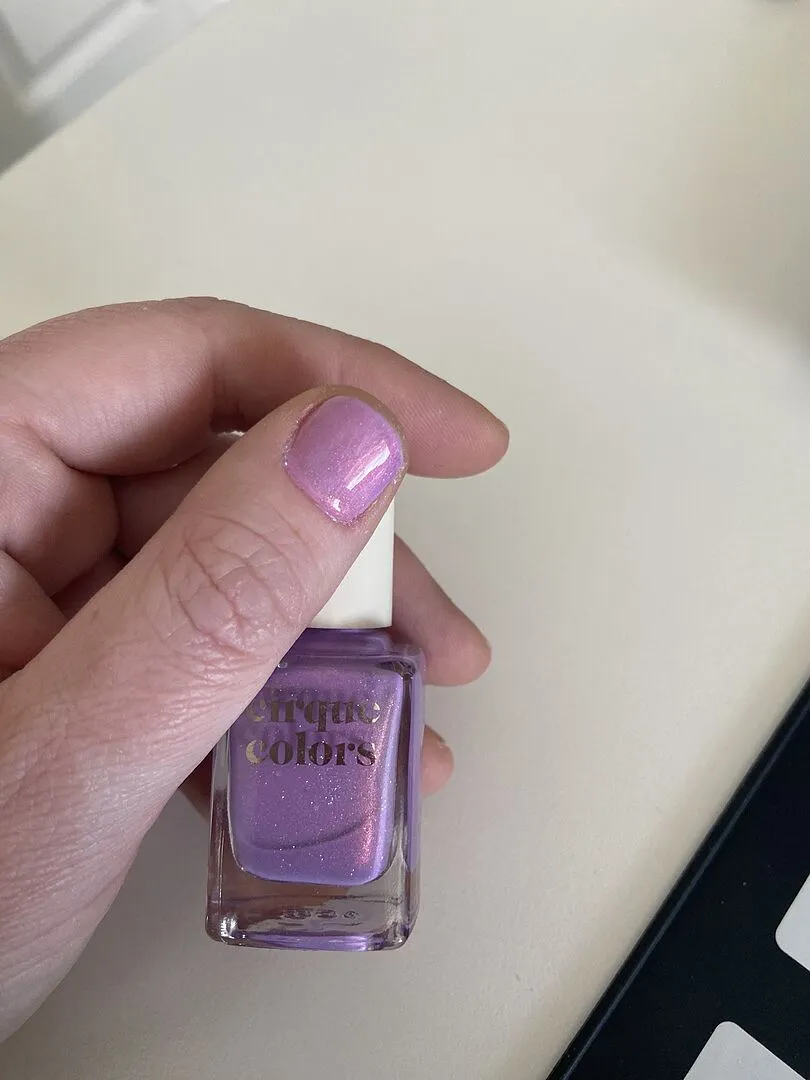 Cirque Colors Sol thermal nagellack lila-rosa