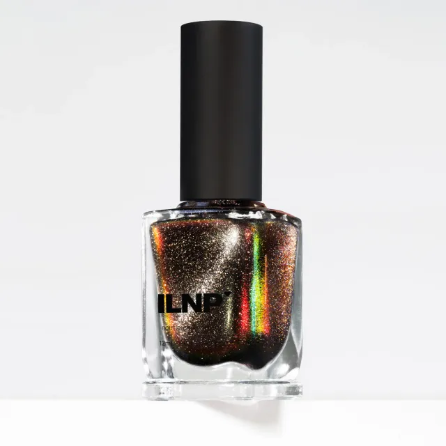ILNP Cosmos Dark Matter nagellack magnetisk svart-röd
