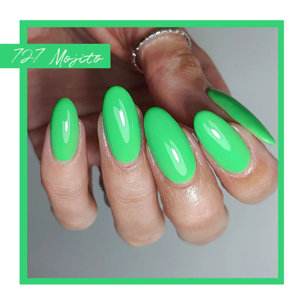 Iz Beauty Pro Colour Mojito IZ727 gel 4g limegrön