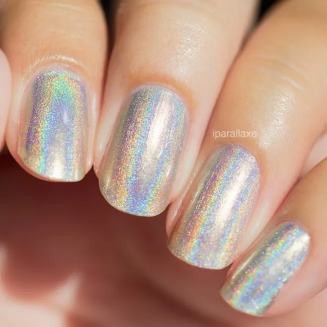 ILNP MEGA L holografiskt nagellack linjär rainbow