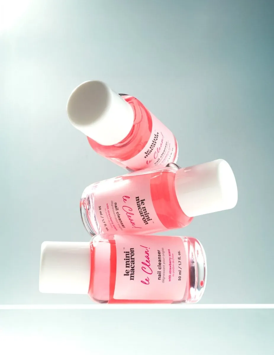 Le Mini Macaron Le Clean nagelrengöring för gellack