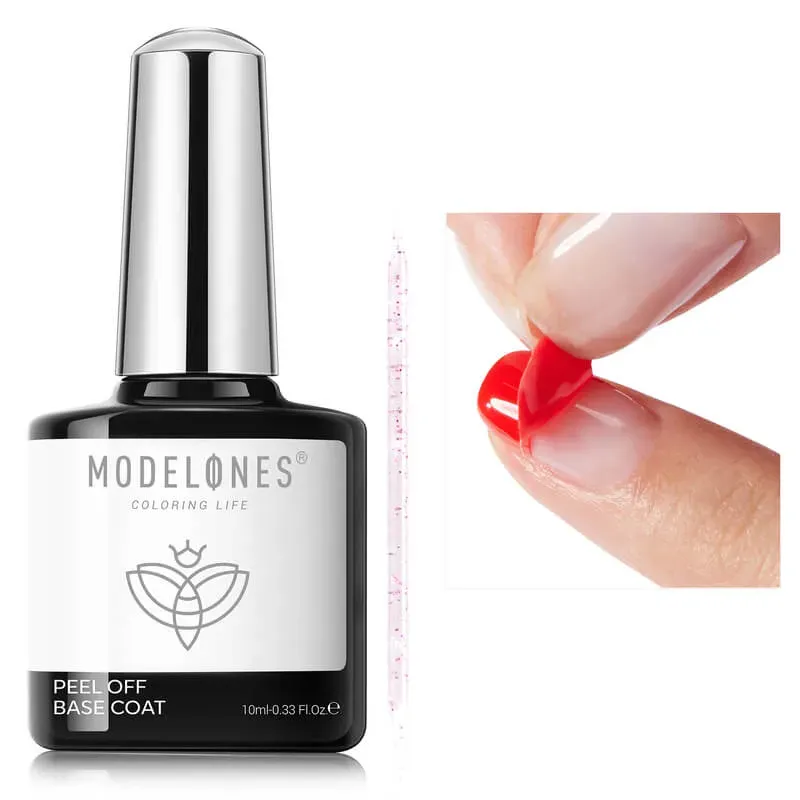 Modelones Peel Off Base Coat 10 ml avtagbar