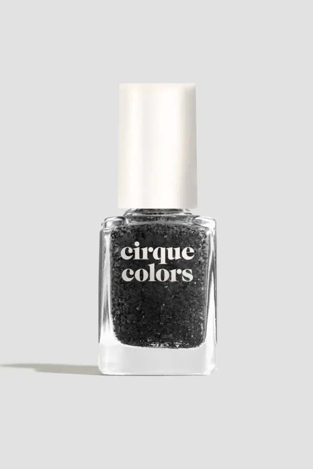 Cirque Colors Spotted topper nagellack svart prickig