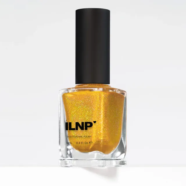 ILNP Sundazed Golden Days nagellack guld holographic