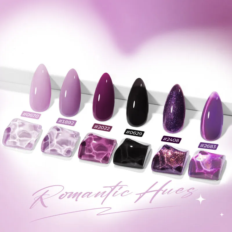 Modelones Violet Eclipse gellack 6-pack lila hemafri