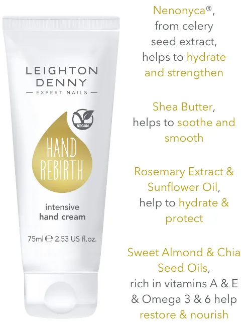Leighton Denny Hand Rebirth handkräm 3x75 ml set