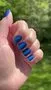 Cirque Colors Aerial Act nagellack koboltblå shimmer