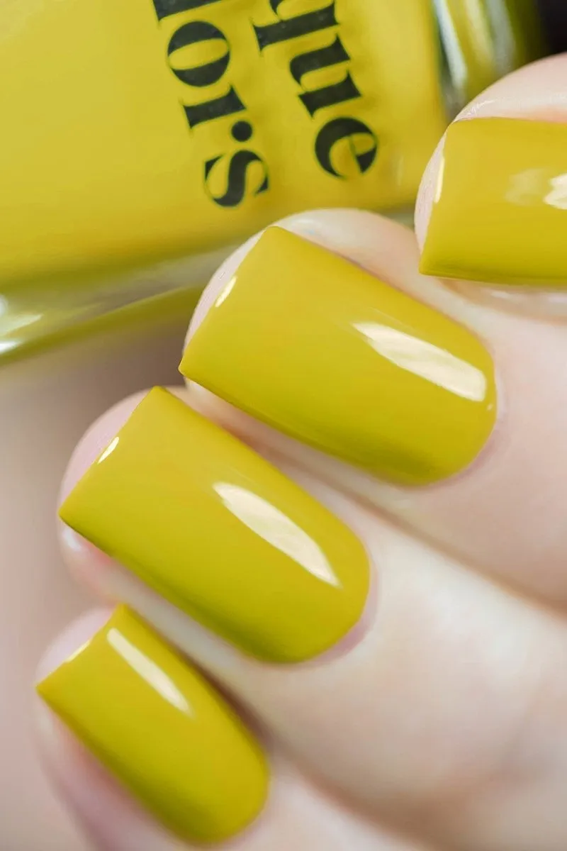 Cirque Colors Hustle nagellack chartreuse kräm
