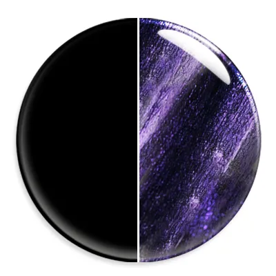 modelones Cosmic Explosion cat eye gellack 2-pack svart 7 ml