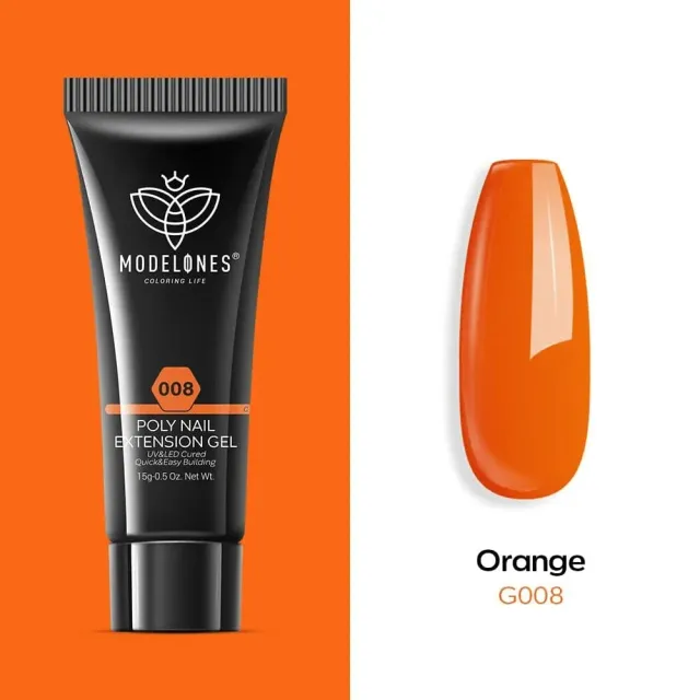 Modelones Orange polygel 15g orange krämig