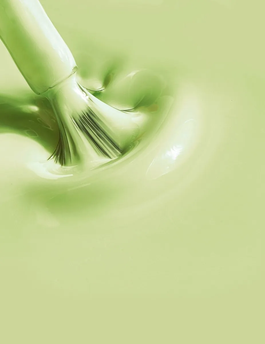 Le Mini Macaron Le Sweet nagellack Matcha Latte krämgrön