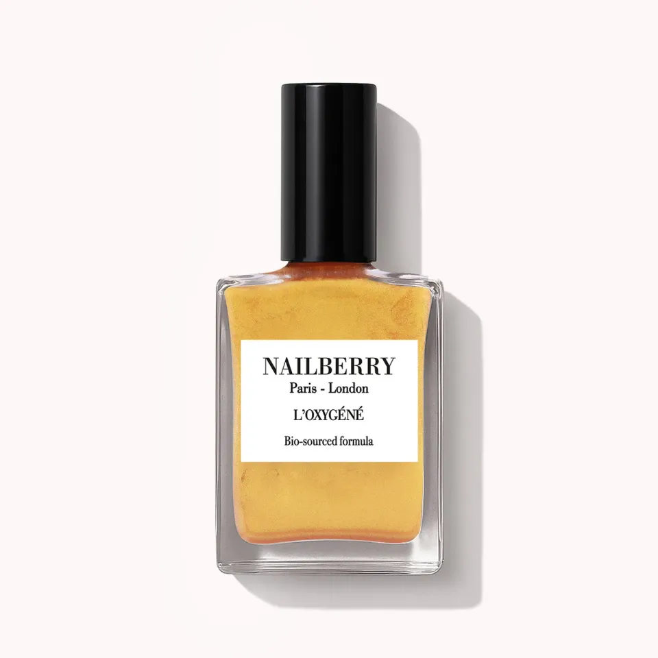 Nailberry Golden Hour nagellack 15 ml metallic guld