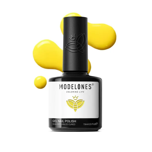 Modelones Inspire Gel gellack Don’t Tell A Sol 15 ml gul kräm