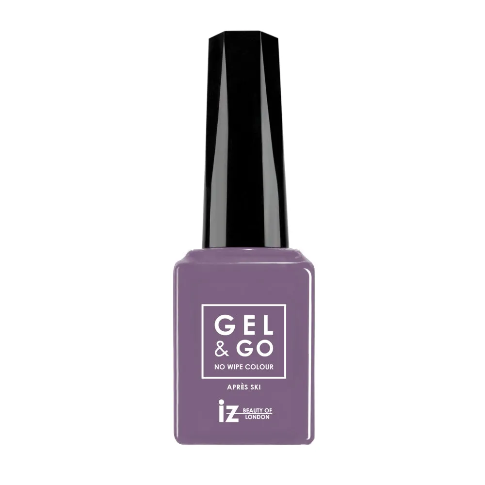 Iz Beauty GEL&GO Après Ski GG1077 gellack 12ml mauve