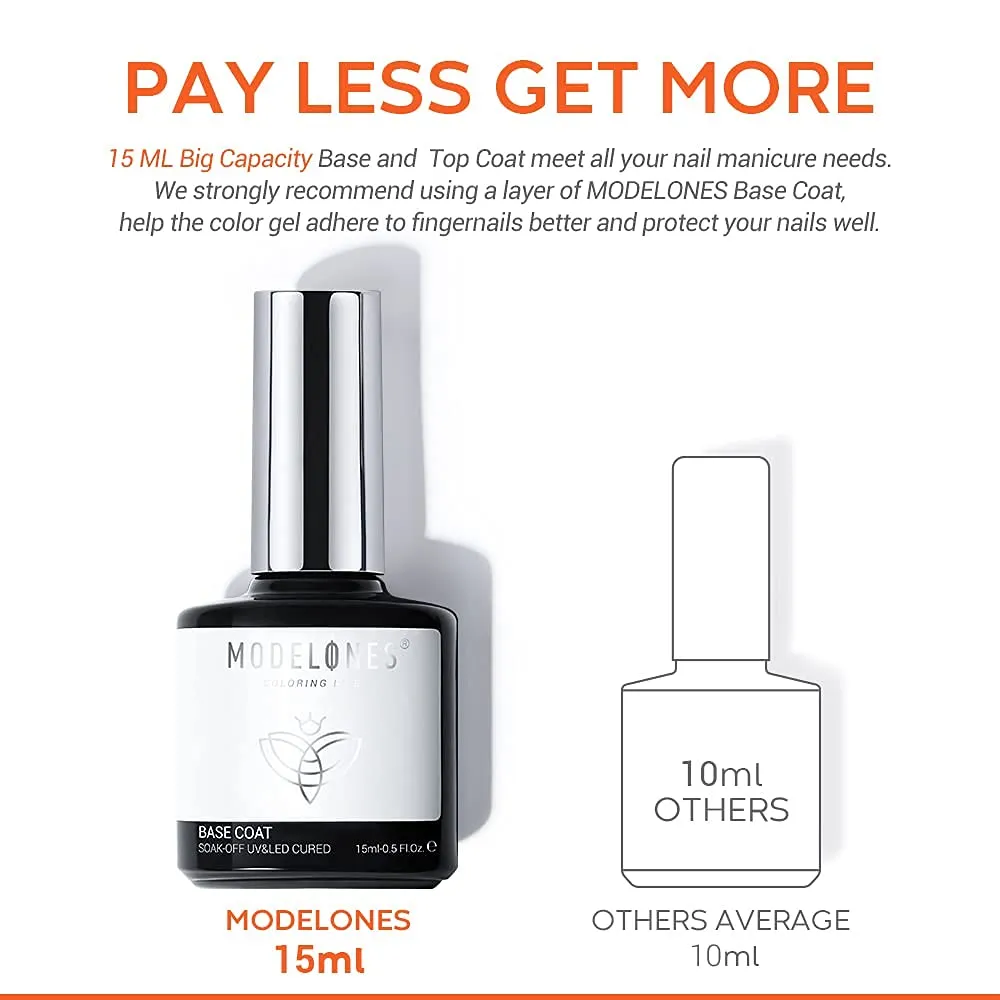 Modelones Base Coat baslack 15 ml klar