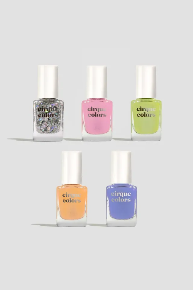 Cirque Colors Scream Kween nagellacksset 5-pack glow