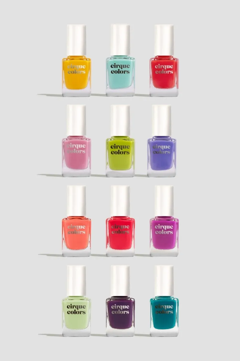 Cirque Colors Ultra Glazed Bundle nagellack 12-pack jelly
