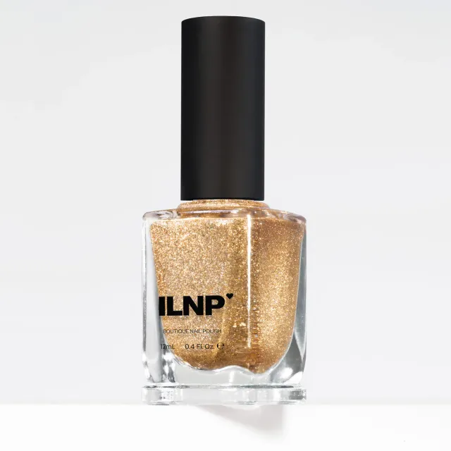 ILNP Old Money nagellack magnetisk champagne guld