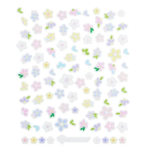 Modelones Vibrant Bloom nagelklistermärken 3-pack