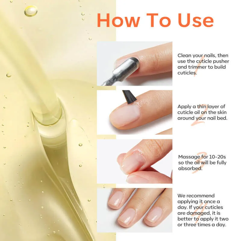 Modelones Nail Health nagelolja naturlig vitamin E