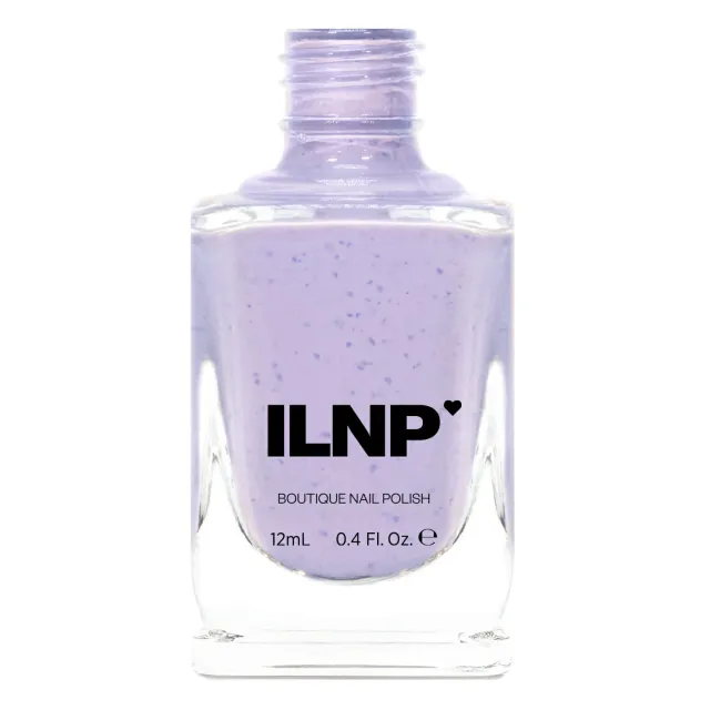 ILNP Lolly nagellack pastellila metallic flakes